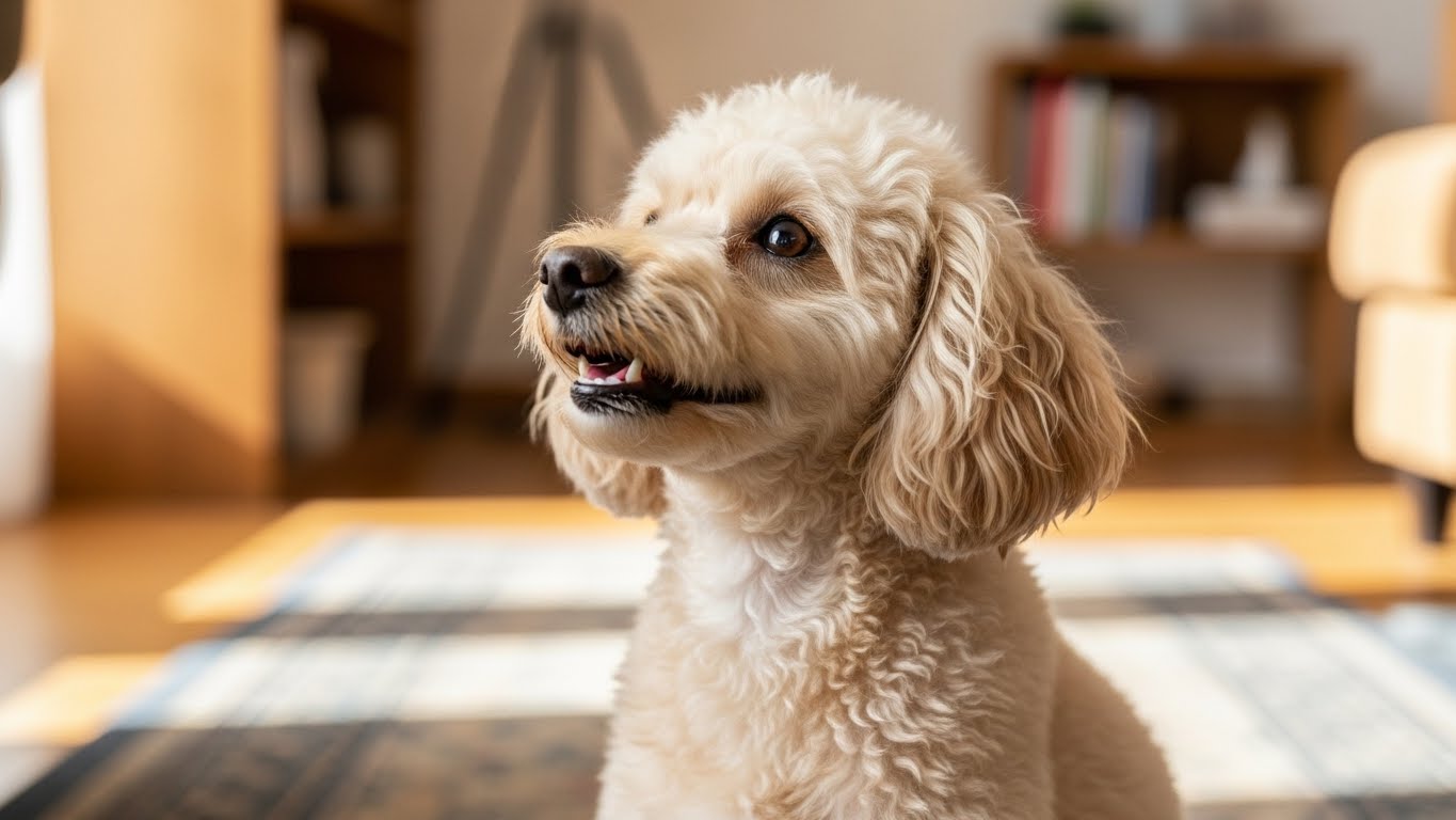 강아지가 문 앞을 지키는 진짜 이유