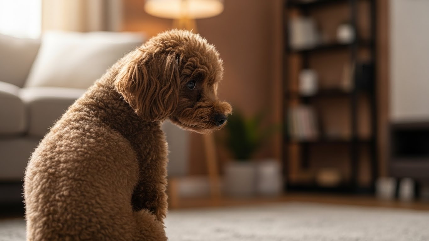 강아지가 주인에게 사랑이 식었다고?