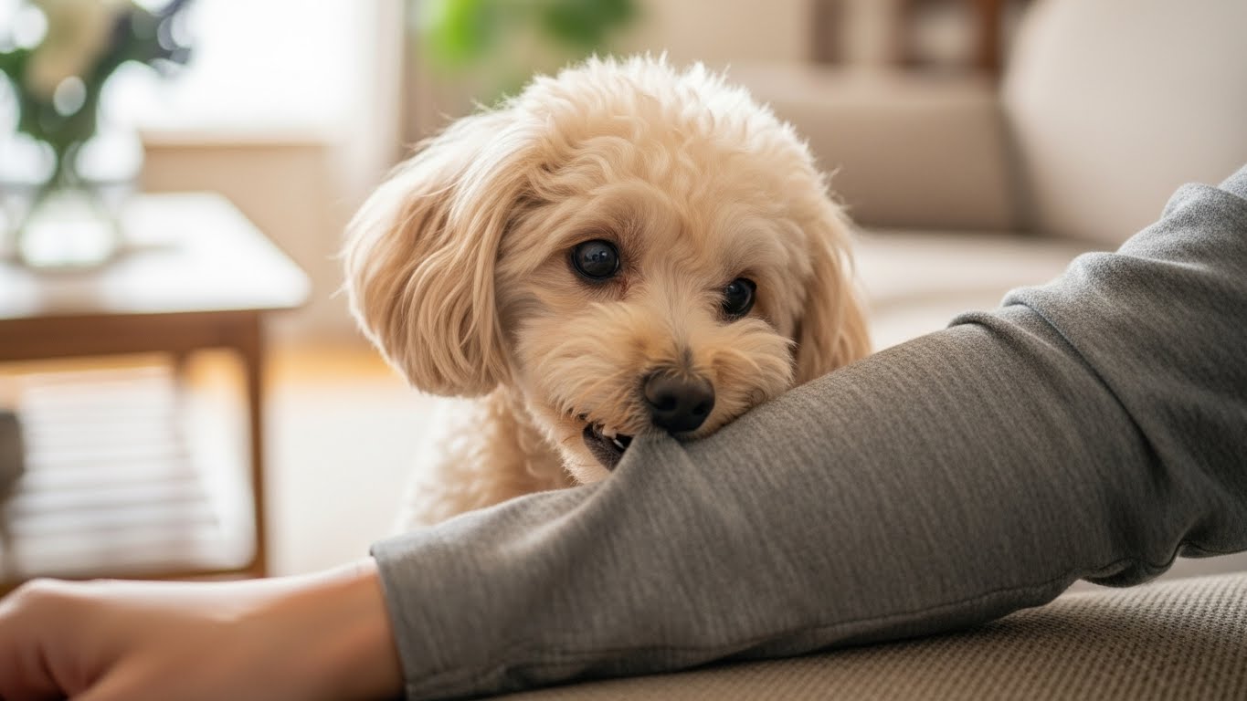 강아지가 보호자를 테스트할 때 보이는 행동